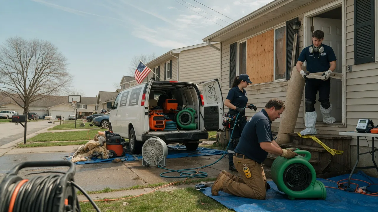 Water Damage Restoration in Granton, WI near me